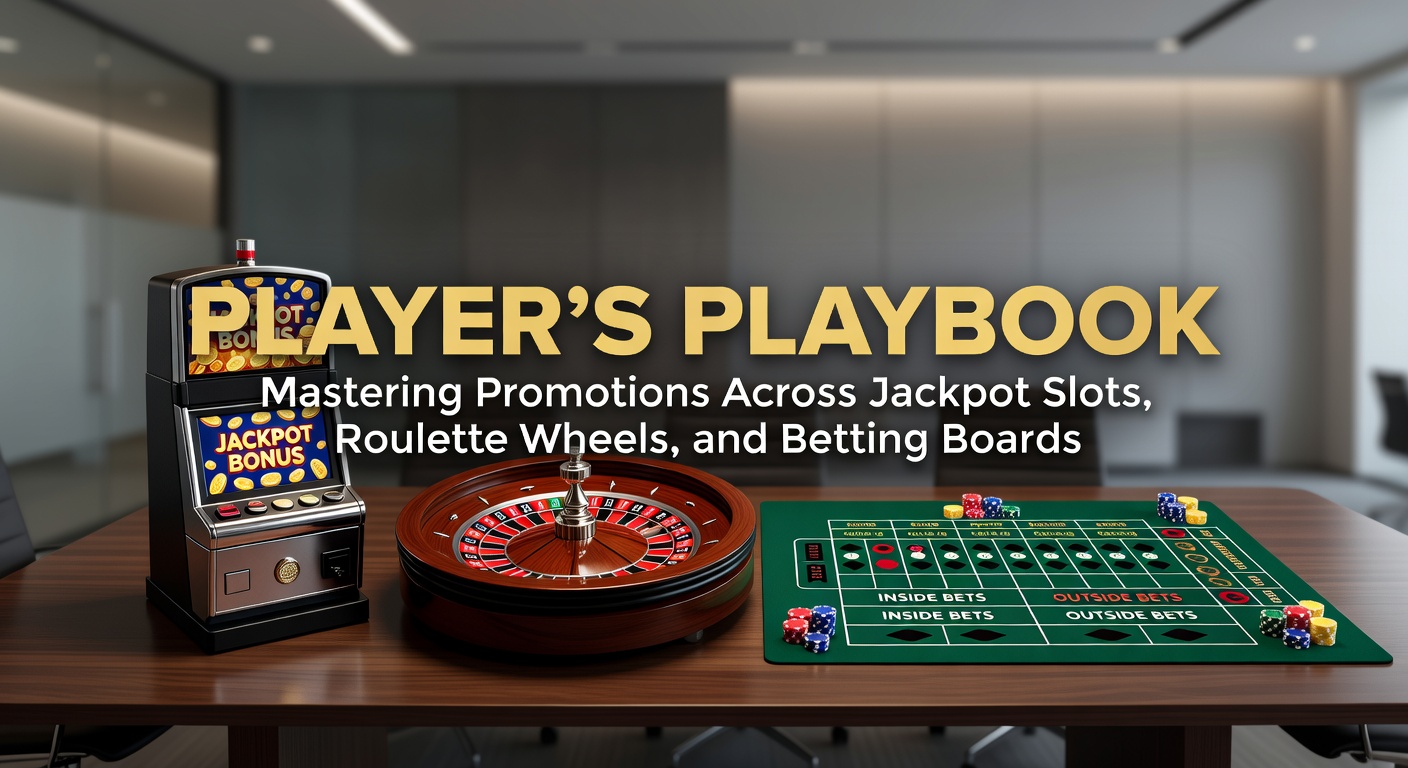 Colorrijke jackpot slots met draaiende rollen en gloeiende promotiebonussen die het scherm vullen, terwijl spelers strategieën uitpluizen