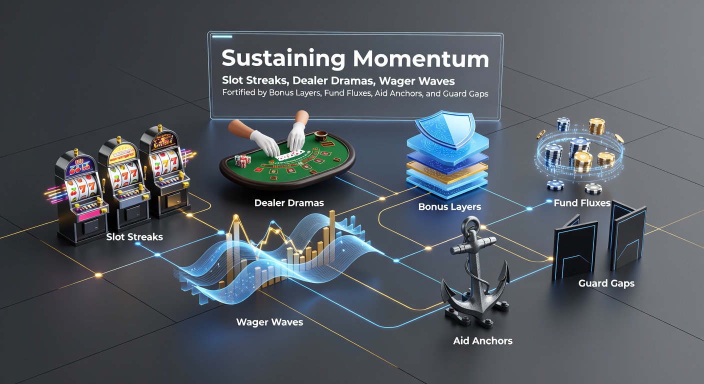 Speler viert een slotstreak met draaiende rollen en bonussen in een online casino-omgeving