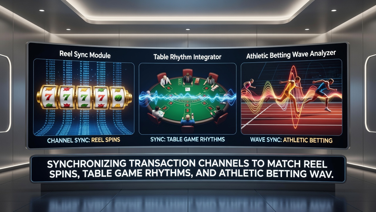 Weergave van ondersteunende netwerken die transacties beveiligen tijdens live tafelspellen en sportbetting pieken